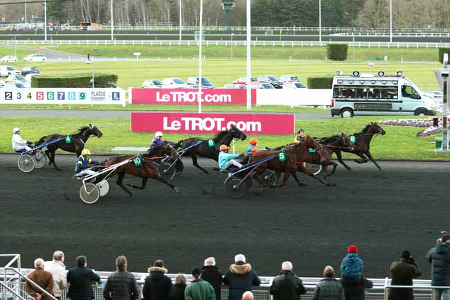 Photo d'arrivée de la course pmu PRIX DE ROUEN à PARIS-VINCENNES le Dimanche 7 février 2016