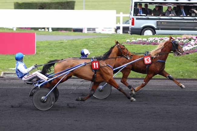 Photo d'arrivée de la course pmu PRIX DOMINIQUE SAVARY à PARIS-VINCENNES le Jeudi 11 février 2016