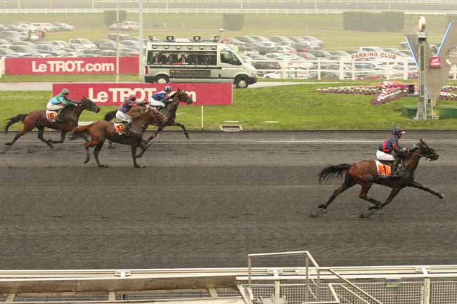 Photo d'arrivée de la course pmu PRIX SALAM à PARIS-VINCENNES le Dimanche 14 février 2016