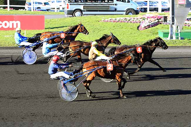 Photo d'arrivée de la course pmu PRIX D'OLORON à PARIS-VINCENNES le Lundi 15 février 2016