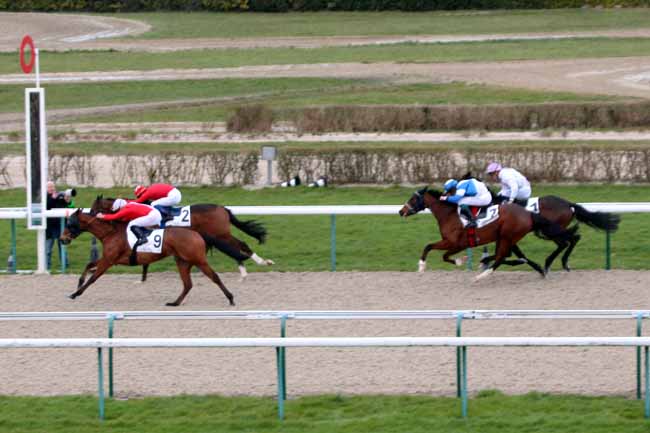 Photo d'arrivée de la course pmu PRIX DU CAP GRIS NEZ à DEAUVILLE le Vendredi 4 mars 2016