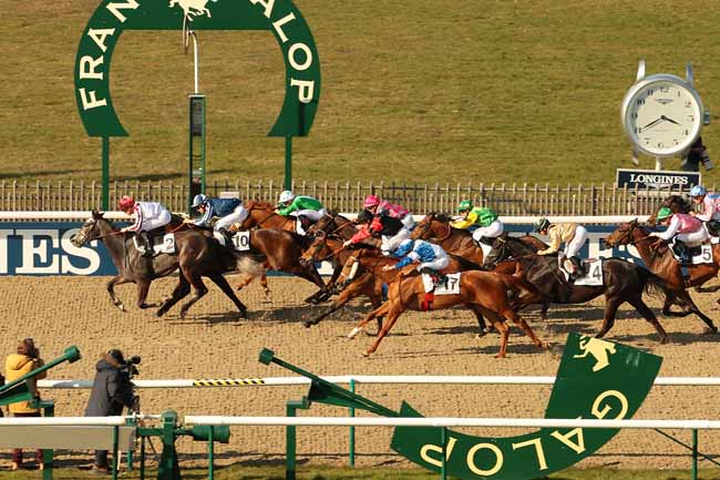 Photo d'arrivée de la course pmu PRIX DU GRAND MARAIS à CHANTILLY le Mardi 15 mars 2016
