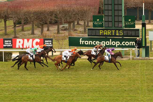Photo d'arrivée de la course pmu PRIX DE CHATOU à SAINT-CLOUD le Dimanche 20 mars 2016