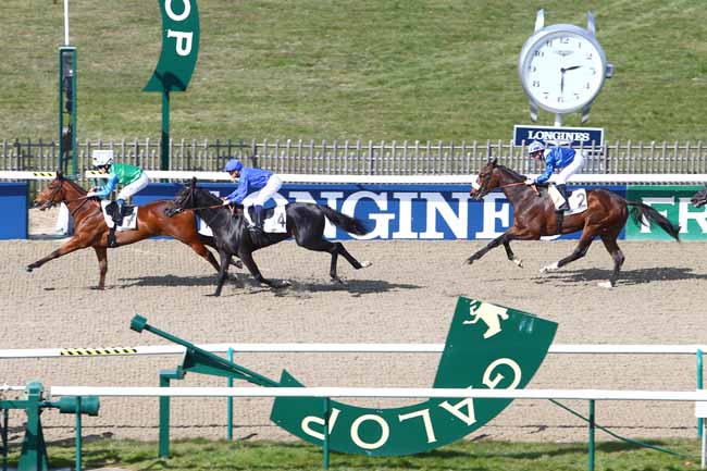 Photo d'arrivée de la course pmu PRIX DU BEAUVAISIS à CHANTILLY le Mardi 22 mars 2016