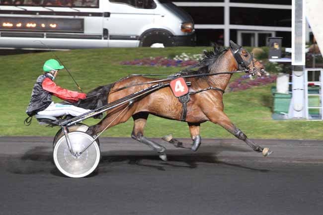 Photo d'arrivée de la course pmu PRIX DE LA VILLE DE LANDIVISIAU à PARIS-VINCENNES le Mardi 22 mars 2016