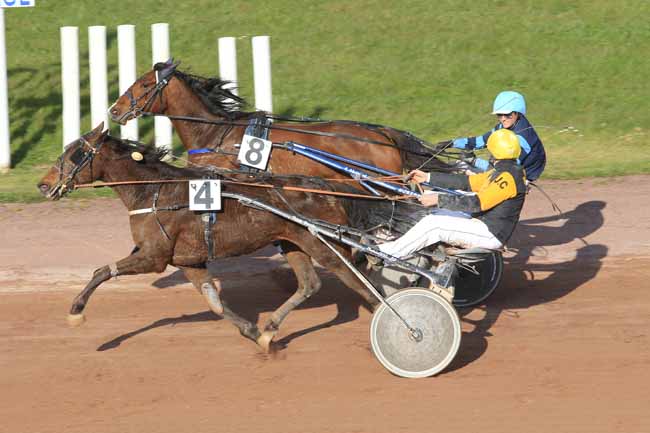 Photo d'arrivée de la course pmu PRIX DE L'ENTREPRISE MALET à AGEN LE PASSAGE le Mercredi 23 mars 2016