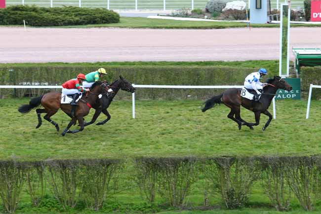 Photo d'arrivée de la course pmu PRIX LA NOUBA à ENGHIEN le Mercredi 23 mars 2016