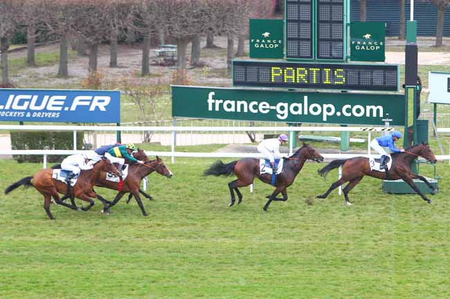 Photo d'arrivée de la course pmu PRIX VERSO II à SAINT-CLOUD le Jeudi 24 mars 2016