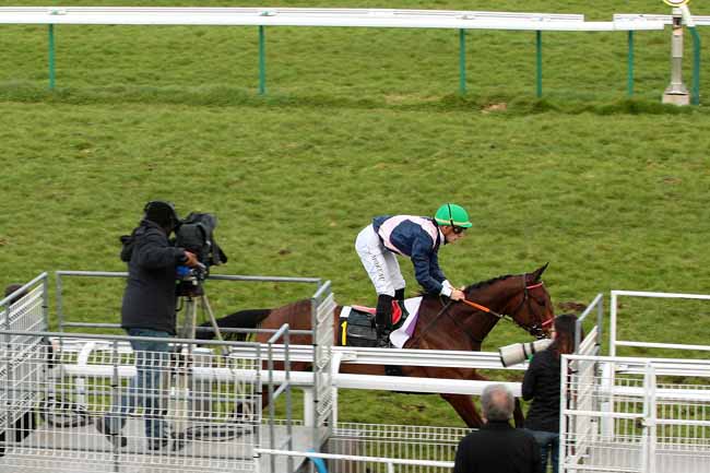 Photo d'arrivée de la course pmu PRIX DE CLERMONT-DE-L'OISE à COMPIEGNE le Mardi 29 mars 2016