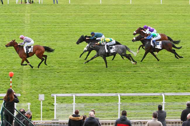 Photo d'arrivée de la course pmu PRIX TEDDY à MAISONS-LAFFITTE le Jeudi 7 avril 2016
