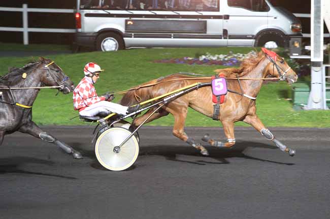 Photo d'arrivée de la course pmu PRIX AQUILA à PARIS-VINCENNES le Vendredi 8 avril 2016