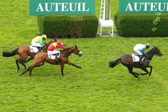 Photo d'arrivée de la course pmu PRIX QUO VADIS à AUTEUIL le Dimanche 17 avril 2016