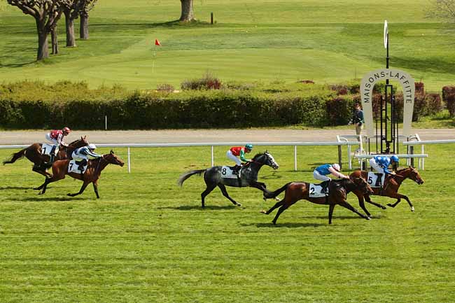 Photo d'arrivée de la course pmu PRIX LORD SEYMOUR à MAISONS-LAFFITTE le Mardi 19 avril 2016