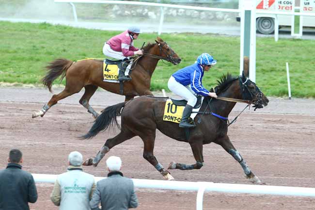 Photo d'arrivée de la course pmu PRIX DU CONSEIL REGIONAL DES PAYS DE LOIRE à PONTCHATEAU le Mercredi 20 avril 2016