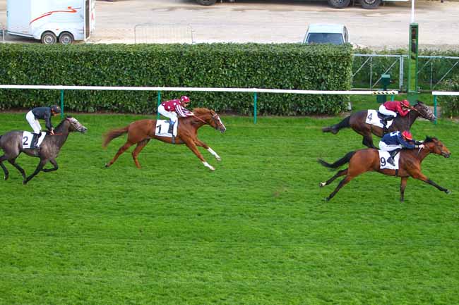 Photo d'arrivée de la course pmu PRIX DU PLESSIS LUZARCHES à CHANTILLY le Mercredi 20 avril 2016