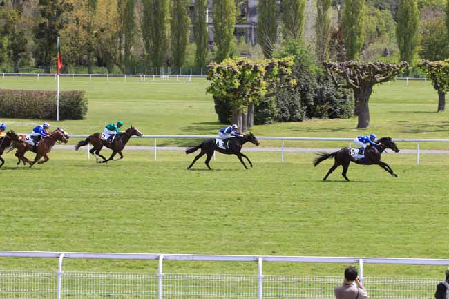Photo d'arrivée de la course pmu PRIX BIRUM à MAISONS-LAFFITTE le Lundi 2 mai 2016
