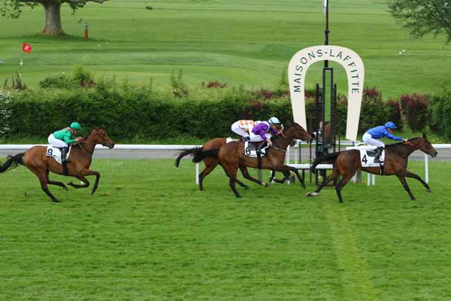Photo d'arrivée de la course pmu PRIX MIRSKA à MAISONS-LAFFITTE le Vendredi 13 mai 2016