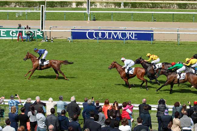 Photo d'arrivée de la course pmu PRIX DE GLATIGNY à DEAUVILLE le Lundi 16 mai 2016