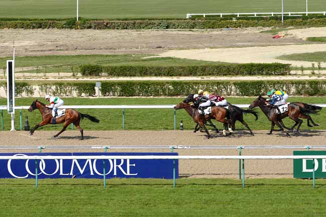 Photo d'arrivée de la course pmu PRIX DE LA VERONNE à DEAUVILLE le Lundi 16 mai 2016