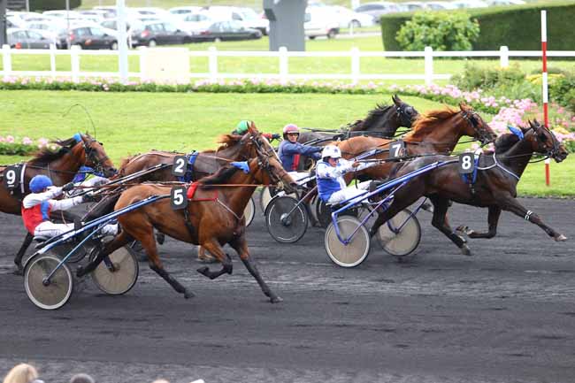 Photo d'arrivée de la course pmu PRIX CETUS à PARIS-VINCENNES le Vendredi 20 mai 2016