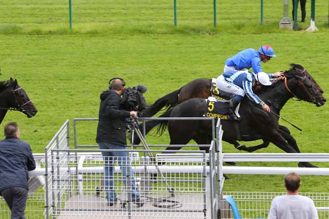 Photo d'arrivée de la course pmu PRIX DE LONGUEIL ANNEL à COMPIEGNE le Jeudi 26 mai 2016