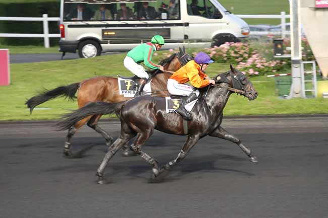 Photo d'arrivée de la course pmu PRIX LAVATER à PARIS-VINCENNES le Vendredi 3 juin 2016