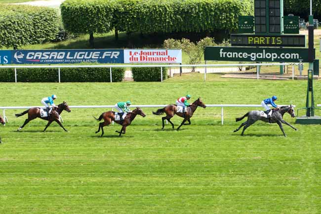 Photo d'arrivée de la course pmu PRIX KEFALIN à SAINT-CLOUD le Mardi 7 juin 2016
