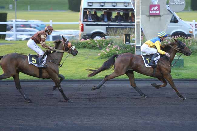 Photo d'arrivée de la course pmu PRIX PERSEUS à PARIS-VINCENNES le Mardi 7 juin 2016