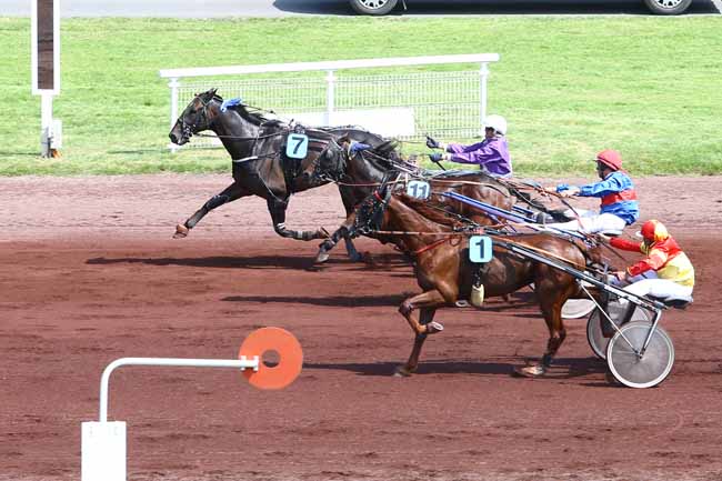 Photo d'arrivée de la course pmu PRIX DU VIVARAIS à VICHY le Jeudi 9 juin 2016
