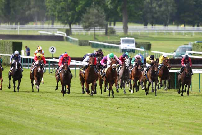 Photo d'arrivée de la course pmu PRIX DU PUITS D'ANTIN à COMPIEGNE le Vendredi 10 juin 2016