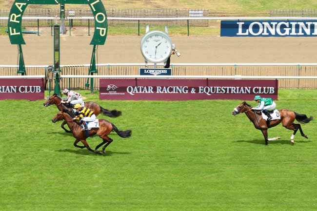 Photo d'arrivée de la course pmu PRIX DE THIMECOURT à CHANTILLY le Mercredi 22 juin 2016