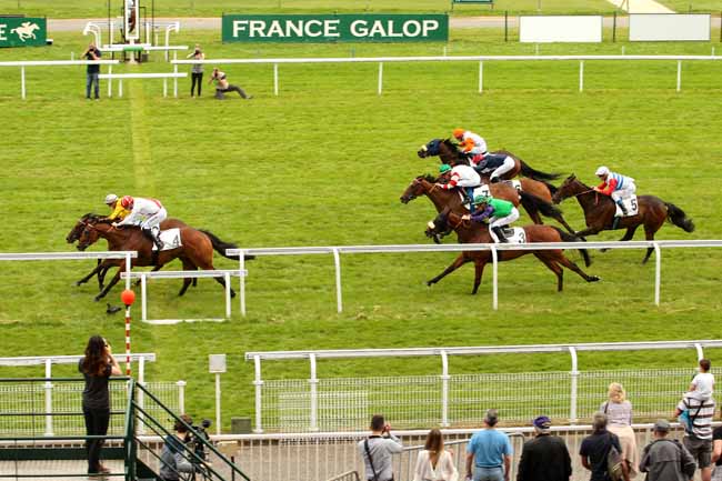 Photo d'arrivée de la course pmu PRIX DE RIS-ORANGIS à MAISONS-LAFFITTE le Mercredi 29 juin 2016