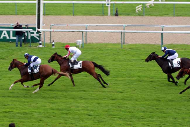 Photo d'arrivée de la course pmu PRIX DE CROISSANVILLE à DEAUVILLE le Jeudi 30 juin 2016