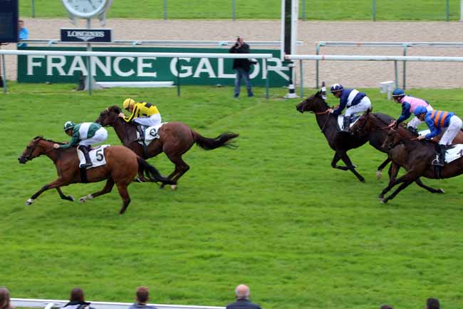 Photo d'arrivée de la course pmu PRIX DE VARAVILLE à DEAUVILLE le Jeudi 30 juin 2016