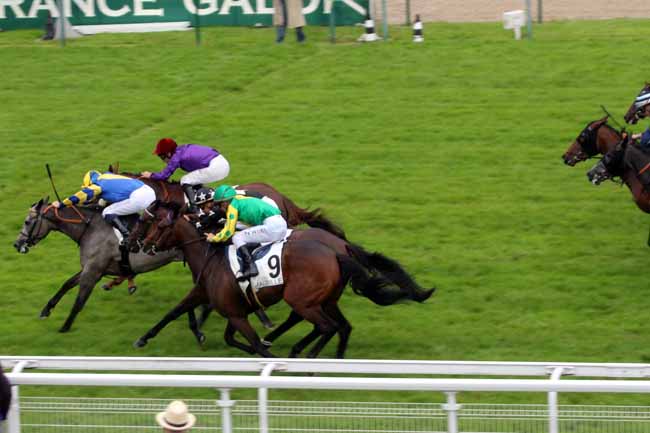 Photo d'arrivée de la course pmu PRIX DE RADON à DEAUVILLE le Jeudi 30 juin 2016