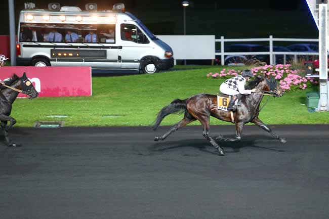 Photo d'arrivée de la course pmu PRIX ISIS à PARIS-VINCENNES le Vendredi 1 juillet 2016