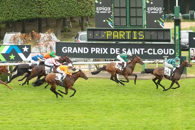 Photo d'arrivée de la course pmu PRIX DU BEARN à SAINT-CLOUD le Dimanche 3 juillet 2016