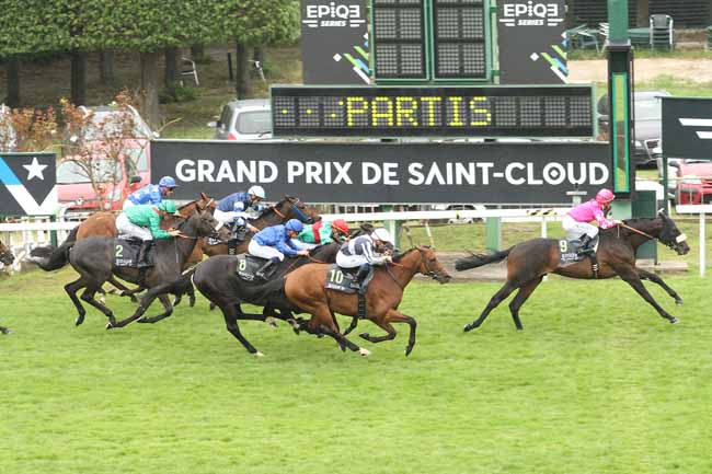Photo d'arrivée de la course pmu GRAND PRIX DE SAINT-CLOUD à SAINT-CLOUD le Dimanche 3 juillet 2016