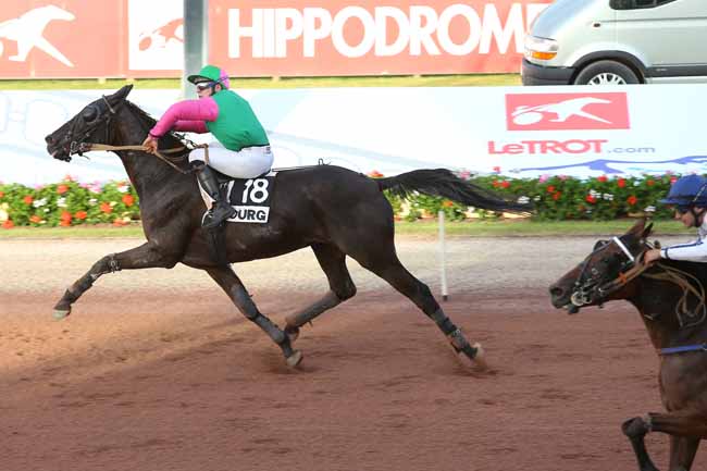 Photo d'arrivée de la course pmu PRIX DES JONQUILLES à CABOURG le Vendredi 8 juillet 2016