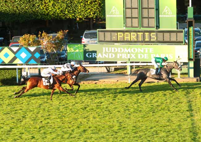 Photo d'arrivée de la course pmu PRIX MAURICE DE NIEUIL à SAINT-CLOUD le Jeudi 14 juillet 2016