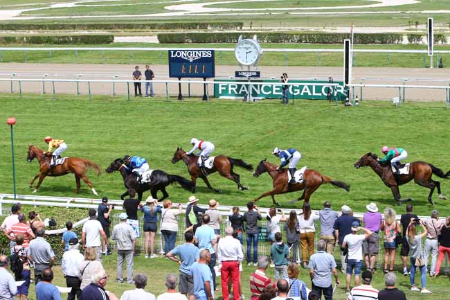 Photo d'arrivée de la course pmu PRIX ARREAU à DEAUVILLE le Jeudi 21 juillet 2016