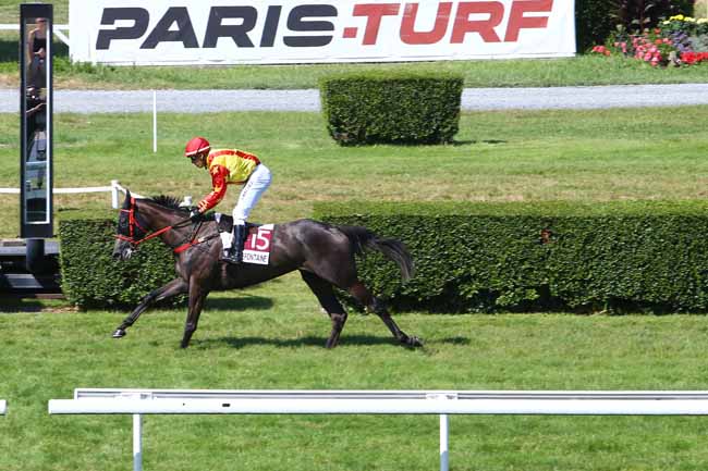 Photo d'arrivée de la course pmu PRIX DES TROENES à CLAIREFONTAINE le Samedi 23 juillet 2016