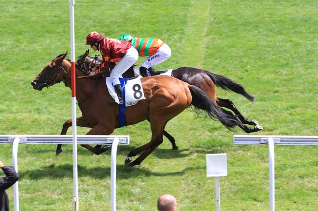 Photo d'arrivée de la course pmu PRIX DE SARTROUVILLE à MAISONS-LAFFITTE le Dimanche 24 juillet 2016