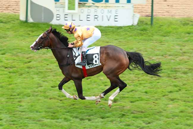Photo d'arrivée de la course pmu PRIX HUBERT DE CATHEU à VICHY le Mardi 26 juillet 2016