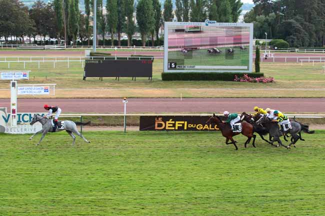 Photo d'arrivée de la course pmu PRIX DE CUSSET à VICHY le Jeudi 28 juillet 2016