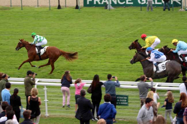 Photo d'arrivée de la course pmu PRIX DE LISIEUX à DEAUVILLE le Samedi 30 juillet 2016