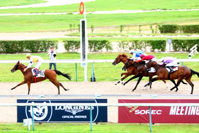 Photo d'arrivée de la course pmu 61E PRIX GEORGES COURTOIS - EQUIDIA LIVE à DEAUVILLE le Samedi 30 juillet 2016