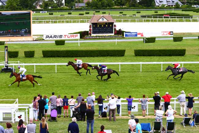 Photo d'arrivée de la course pmu PRIX DES ASTREES à CLAIREFONTAINE le Lundi 1 août 2016