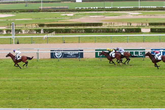 Photo d'arrivée de la course pmu PRIX D'ETREHAM à DEAUVILLE le Mardi 2 août 2016