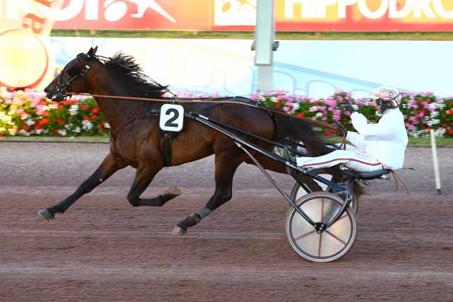 Photo d'arrivée de la course pmu PRIX DES SOUCIS à CABOURG le Vendredi 12 août 2016